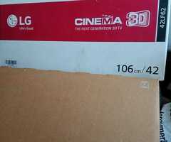 Продам телевизор LG 42LF620V