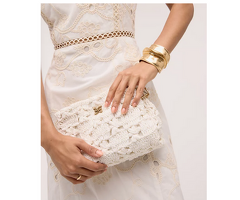 Сумка через плечо Layla Floral Raffia